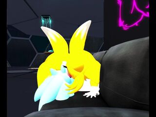 Tailsko x Sonic OC Anal Sex