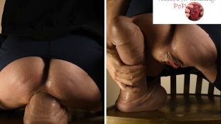 Drsný sex drsný, bez sedla, zející penis, fisting, tatínek, šukání dilda – Němečtí gayové s velkými penisy šukají análně