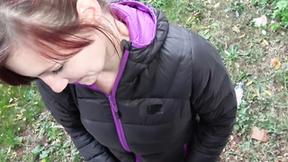 ”Having a good fuck with a sweet Czech chick in the back alley”