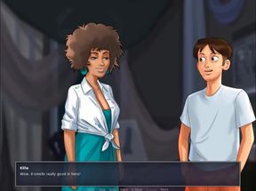 Summertime saga part 241 - art teacher in college