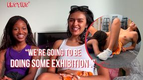 Ersties - Ada &amp; Al Have Risky Public Sex In an Art Studio
