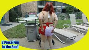Nurse Vicki Wears New 2 Piece and Has Fun in the Sun Part 1