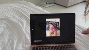 Caught Her Selling Nudes – Fucked Her Deep and Finished in Her Mouth