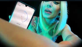 Limit pushing breath play jerk off session - HAND OVER MOUTH, HAPPY END