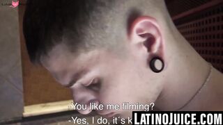 Raw & Uncut - Bare Assed Latin Twink Riding Big Dick in Hardcore Anal Sex
