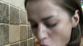 Tatted Honey Soaps & Fingers Her Clam Under The Shower