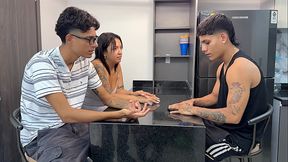 Latina teen offers anal virginity for promotion