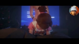 Silent Night Riding With D.Va Overwatch - Porn React