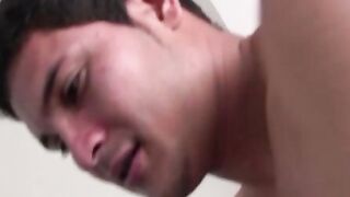 Brunette twinks with big dicks fucking hardcore for jizz