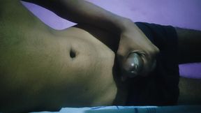 Solo Night Pleasure: Boys Masturbating Alone at Home