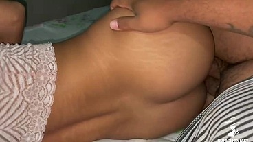 Latina wife fucked hard and filled while cuckold is away(English Subtitles)”