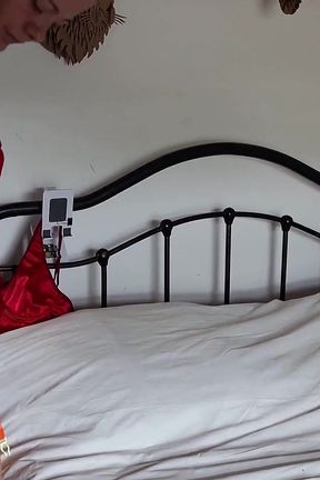 French Amateur, Clothed Sex, Lingerie, Anal Plug