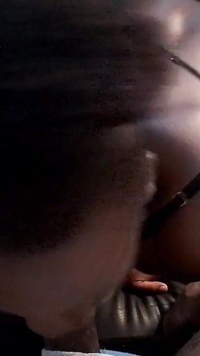 Stepsister Gave Real Sloppy Head Better Than How She Suck Her Best Friend Big Cock with Her Big Black Ass