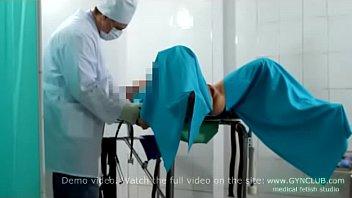 Gyno exam &amp_ vibro orgasm