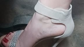 Driving in my new heels