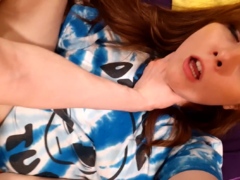 French amateur brunette hardcore fucking