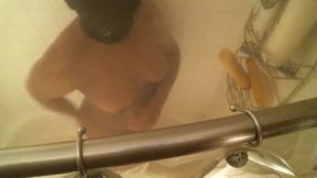 Steamy shower shared after sticky treat