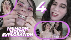 HD Ziva Fey - Mouth Exploration With Sophie Ladder 4