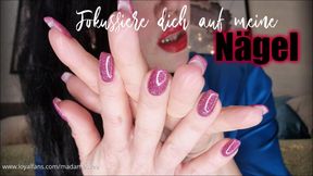 Fokussiere dich auf meine Nägel 09