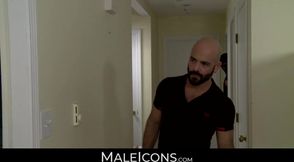 MaleIcons.com - Alex the thief gets handled and anal fucked by powerful Adam's big an