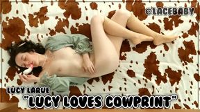 Lucy Loves Cowprint