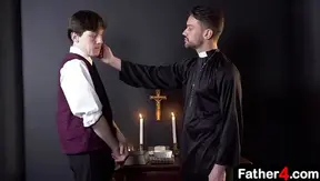 Spanking the Naughty Twink: A Lustful Priests Secret Church Sin – 18+