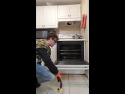 Day 34 OF Quarantine Lost my Oven Door