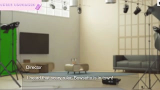 Bowsette needs your dick Mario bros porn [Full Gallery hentai game] KISS MY CAMERA Fandub