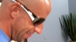 joslyn james blowjob and facial cumshot from barry scott