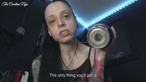 MISTRESS NYX - YOU CAN ONLY FUCK FAKE VAGINAS! (eng sub)