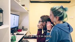Stepsister Seduces A Nerd To Copy His Physics Text Compressed