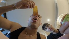 Eli and Andreas - Eating (POV Shrunken)