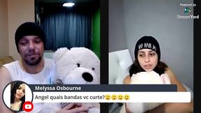ninfetinha teh angel novinho flakael vlogs e sumaya ganesha respondendo perguntas picantes dos fas