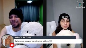 ninfetinha teh angel novinho flakael vlogs e sumaya ganesha respondendo perguntas picantes dos fas