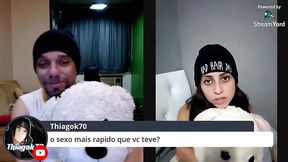 ninfetinha teh angel novinho flakael vlogs e sumaya ganesha respondendo perguntas picantes dos fas