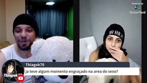 ninfetinha teh angel novinho flakael vlogs e sumaya ganesha respondendo perguntas picantes dos fas
