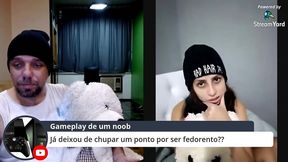 ninfetinha teh angel novinho flakael vlogs e sumaya ganesha respondendo perguntas picantes dos fas