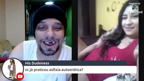 ninfetinha teh angel novinho flakael vlogs e sumaya ganesha respondendo perguntas picantes dos fas