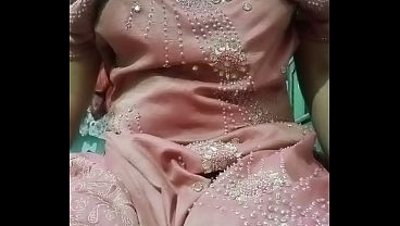 Indian Gay Crossdresser Bottom real homemade sex in pink salwar kurta with heavy jwellery just like a housewife