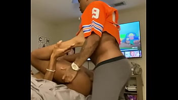 Fucking on her best friend bed
