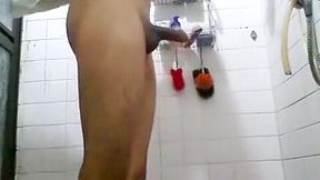 Shower boner