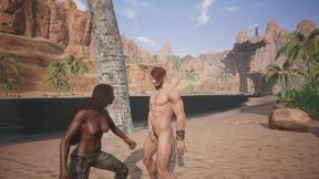 Conan Exiles Conan Exiles A girl I don't know watches me masturbate | Exhibitionism