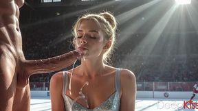 a naughty figure skater with plump lips gently sucks my cock, then swallows all the cum[ai]