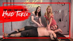 Nara and Charlotte tickle the most sensitive guy they've ever seen (EN-sub)