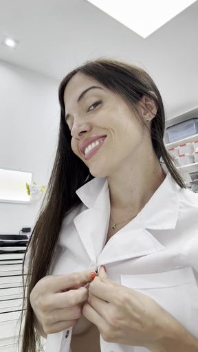 Dentist examination with a kinky twist