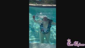 Underwater Self and Girlfriend Breath Play POV