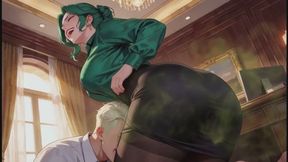 Farting Stories #33B: Goddess Coffee Discipline (Animated)