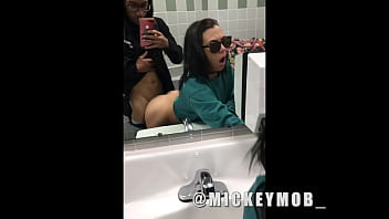 Maria Jade caught having sex in the airport bathroom