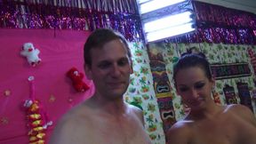 Tory Lane, Siri & Megan fuck a fan on a hot summer day