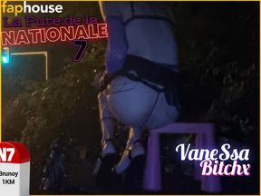A Whore in a Mini-skirt Ras Du Cul, on the Edge of the Nationale 7 in Brunoy. 2h00 Vanessabitchx Parischiennetrvprod